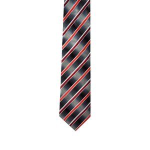 Christian Aujard Regimental Stripe Pattern Necktie